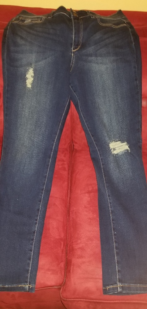 NY&C Distressed Jeans/Leggings